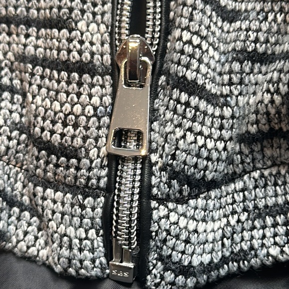 NWOT Lily Morgan jacket size 1X plus size faux leather details - Picture 9 of 9